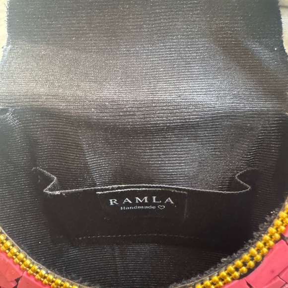 Ramla Beverly Hills Mosaic Pink and Gold Women's Bag - Picture 7 of 8